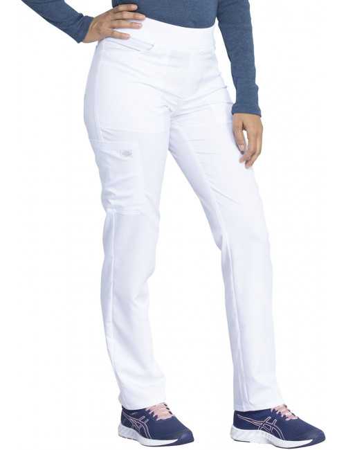 Pantalon Médical Femme, Dickies "Balance" (DK135) blanc gauche