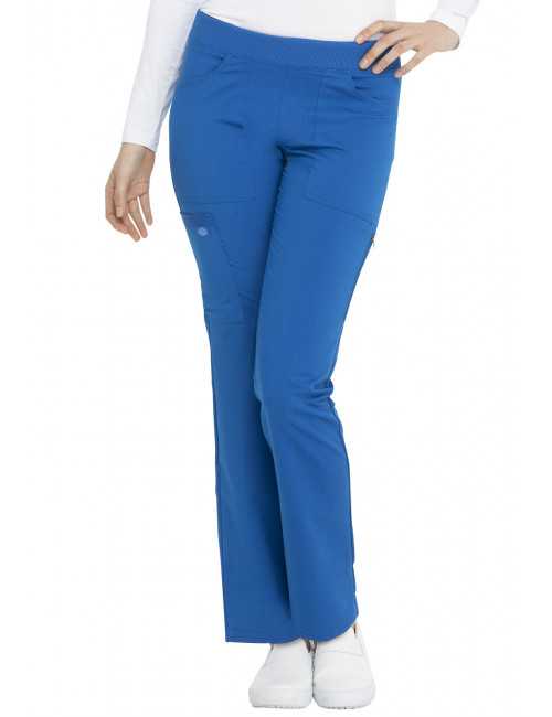 Pantalon Médical Femme, Dickies "Balance" (DK135) bleu royal droite