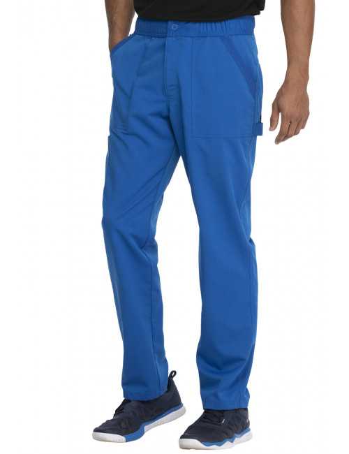 Pantalon Médical Homme, Dickies "Balance" (DK220) bleu royal droite