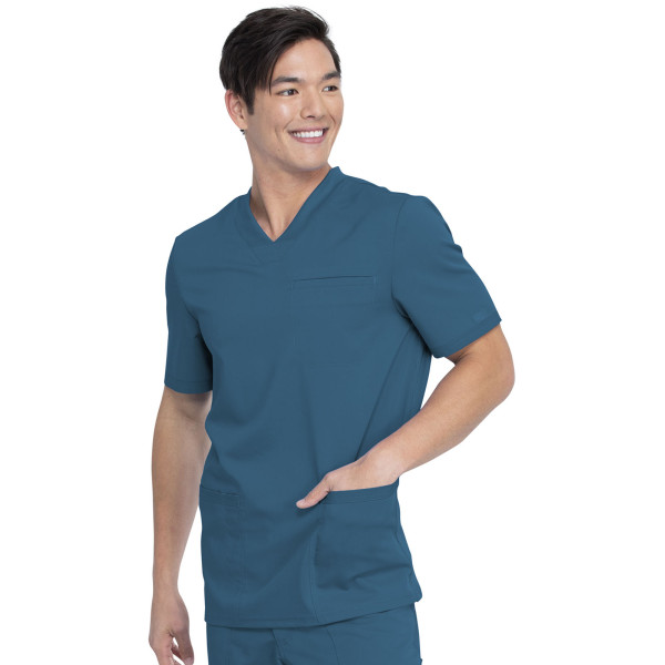 Blouse Médicale Homme, Dickies, "Balance" (DK845) vert caraibe face