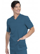 Blouse Médicale Homme, Dickies, "Balance" (DK845) vert caraibe face