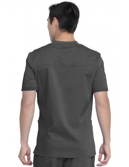 Blouse Médicale Homme, Dickies, "Balance" (DK845) gris anthracite dos