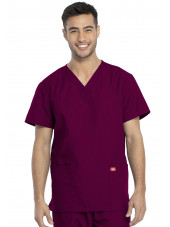 Ensemble médical Blouse et Pantalon, Unisexe, Dickies (DKP520C) blouse homme face bordeaux