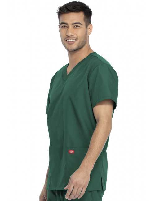 Ensemble médical Blouse et Pantalon, Unisexe, Dickies (DKP520C) blouse homme droite vert chirurgien