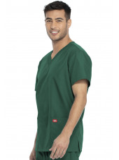 Ensemble médical Blouse et Pantalon, Unisexe, Dickies (DKP520C) blouse homme droite vert chirurgien