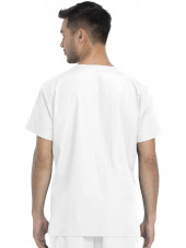 Ensemble médical Blouse et Pantalon, Unisexe, Dickies (DKP520C) blouse homme dos blanc