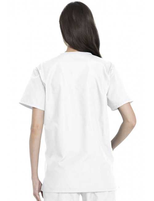 Ensemble médical Blouse et Pantalon, Unisexe, Dickies (DKP520C) blouse femme dos blanc
