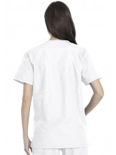 Ensemble médical Blouse et Pantalon, Unisexe, Dickies (DKP520C) blouse femme dos blanc