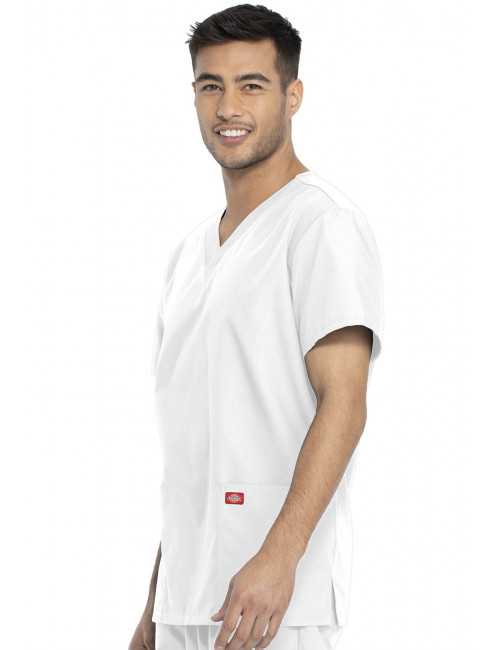 Ensemble médical Blouse et Pantalon, Unisexe, Dickies (DKP520C) blouse homme droite blanc