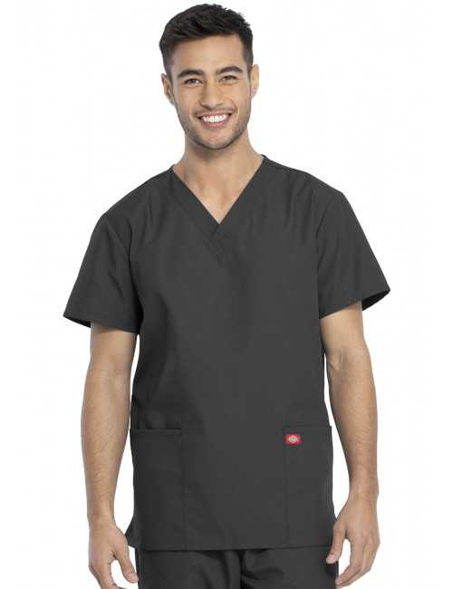 Ensemble médical Blouse et Pantalon, Unisexe, Dickies (DKP520C) blouse homme face gris