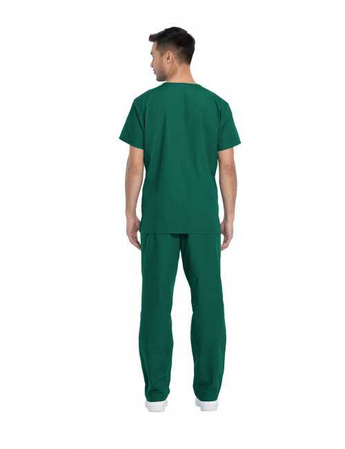 Ensemble médical Blouse et Pantalon, Unisexe, Dickies (DKP520C) homme dos vert chirurgien