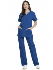 Ensemble médical Blouse et Pantalon, Unisexe, Dickies (DKP520C) femme tenue royal