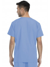 Ensemble médical Blouse et Pantalon, Unisexe, Dickies (DKP520C) homme dos bleu ciel