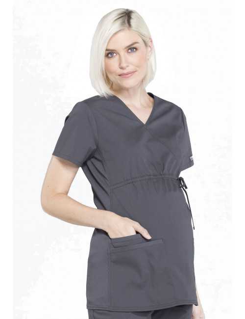 Bata médica de maternidad, colección Cherokee Revolution (WW685)