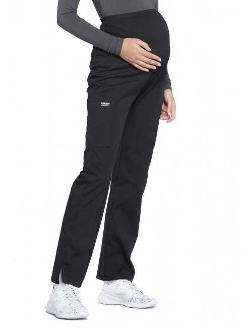 Pantalon médical maternité, collection Cherokee Professional (WW220) noir droite