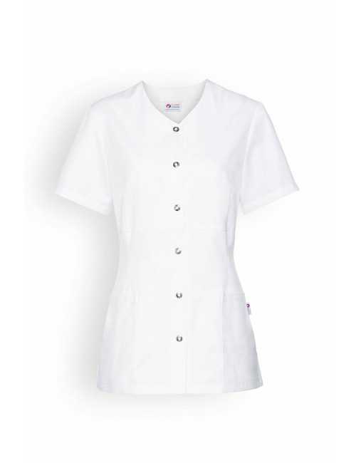 Blouse médicale femme "Irène", Clinic dress blanc