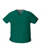 Men's V-Neck Medical Blouse, Dickies, 2 pockets, "EDS Signature" Collection (86706)