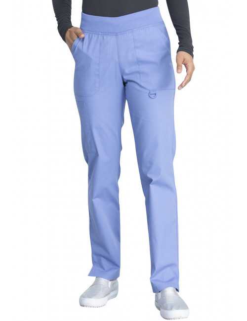 Pantalon Médical Femme, Dickies, Collection "EDS signature" (DK125) bleu ciel droit