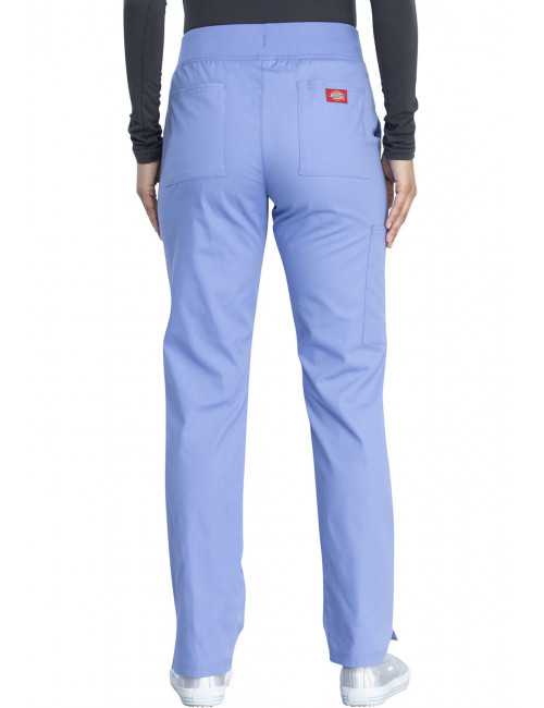 Pantalon Médical Femme, Dickies, Collection "EDS signature" (DK125) bleu ciel dos