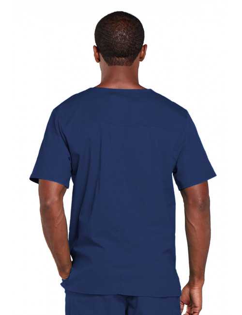 Blouse médicale Unisexe Cherokee, collection "Core Stretch" (4725) bleu marine dos