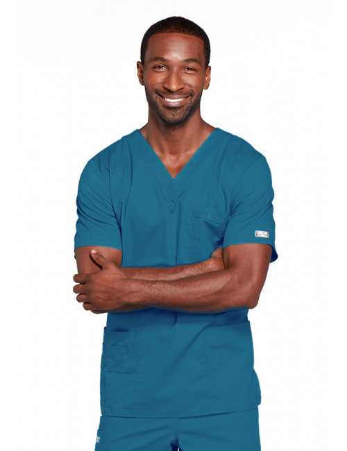 Blouse médicale Unisexe Cherokee, collection "Core Stretch" (4725) vert caraibe face