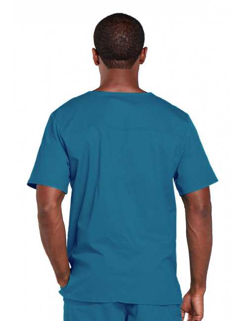 Blouse médicale Unisexe Cherokee, collection "Core Stretch" (4725) vert caraibe dos
