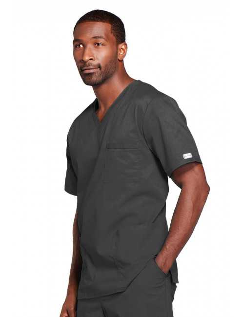 Blouse médicale Unisexe Cherokee, collection "Core Stretch" (4725) noir gauche