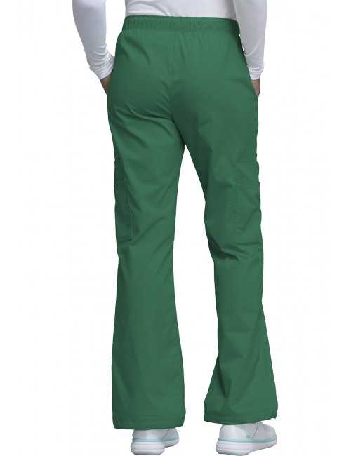 Pantalon médical Femme Cherokee, Collection "Core Stretch" (4005) vert chirurgien dos