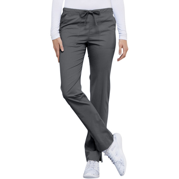 Pantalon médical Femme Cherokee, Collection "Core Stretch" (4203) gris face Pantalon médical Femme Cherokee, Collection "Core Stretch" (4203) gris face
