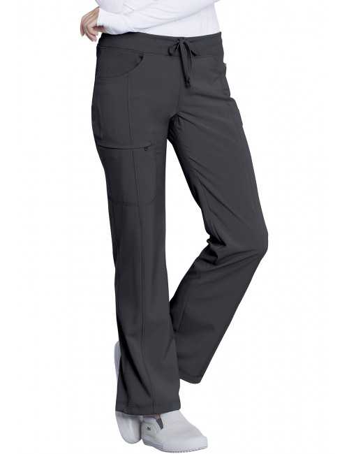 Pantalones elásticos médicos antimicrobianos para mujeres, Cherokee, Colección "Infinity" (1123A)