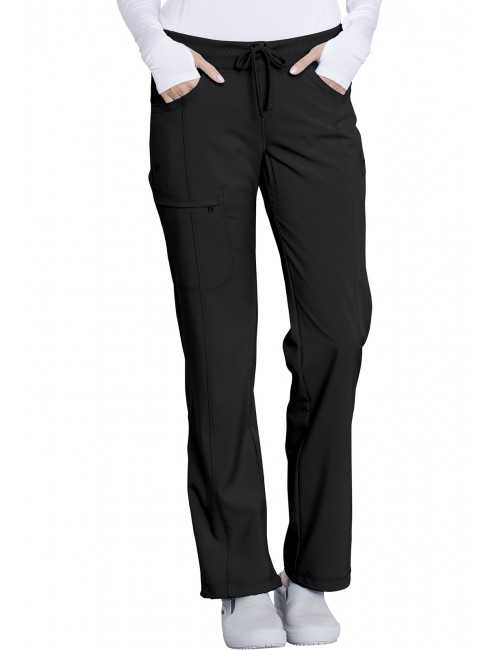 Pantalones elásticos médicos antimicrobianos para mujeres, Cherokee, Colección "Infinity" (1123A)