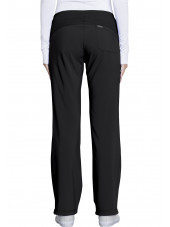 Pantalon médical élastique Femme Antimicrobien, Cherokee, Collection "Infinity" (1123A) noir dos