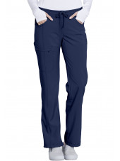 Pantalones elásticos médicos antimicrobianos para mujeres, Cherokee, Colección "Infinity" (1123A)