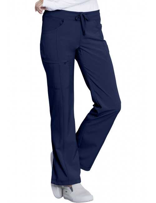 Pantalones elásticos médicos antimicrobianos para mujeres, Cherokee, Colección "Infinity" (1123A)