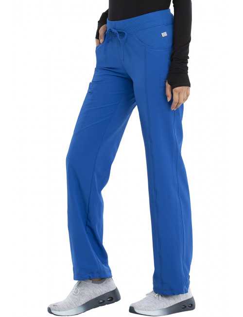 Pantalones elásticos médicos antimicrobianos para mujeres, Cherokee, Colección "Infinity" (1123A)