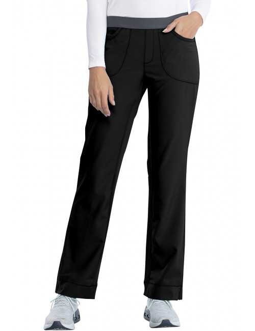 Pantalones elásticos médicos antimicrobianos para mujeres, Cherokee, Colección "Infinity" (1124A)