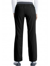 Pantalones elásticos médicos antimicrobianos para mujeres, Cherokee, Colección "Infinity" (1124A)