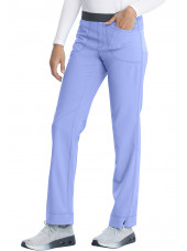 Pantalones elásticos médicos antimicrobianos para mujeres, Cherokee, Colección "Infinity" (1124A)