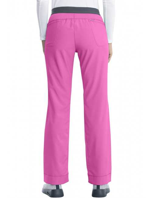 Pantalones elásticos médicos antimicrobianos para mujeres, Cherokee, Colección "Infinity" (1124A)