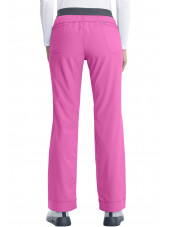 Pantalones elásticos médicos antimicrobianos para mujeres, Cherokee, Colección "Infinity" (1124A)