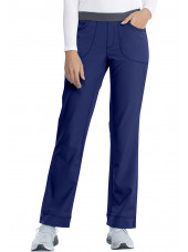 Pantalones elásticos médicos antimicrobianos para mujeres, Cherokee, Colección "Infinity" (1124A)