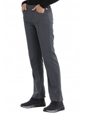 Pantalones elásticos médicos antimicrobianos para mujeres, Cherokee, Colección "Infinity" (1124A)