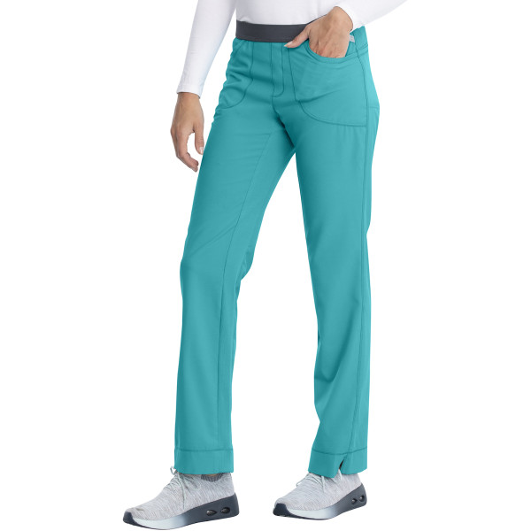 Pantalones elásticos médicos antimicrobianos para mujeres, Cherokee, Colección "Infinity" (1124A)