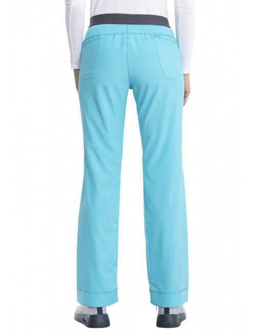 Pantalones elásticos médicos antimicrobianos para mujeres, Cherokee, Colección "Infinity" (1124A)
