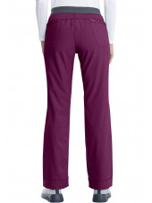 Pantalones elásticos médicos antimicrobianos para mujeres, Cherokee, Colección "Infinity" (1124A)
