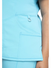Cherokee Women's Antibacterial Cherokee Medical Blouse, "Infinity" Collection (2625A)