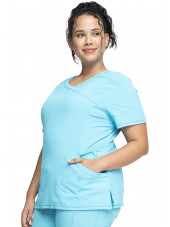 Cherokee Women's Antibacterial Cherokee Medical Blouse, "Infinity" Collection (2625A)
