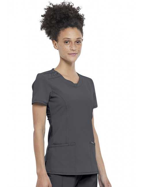 Women's Antimicrobial Medical Gown Round Neck, Cherokee, "Infinity" Collection (2624A)