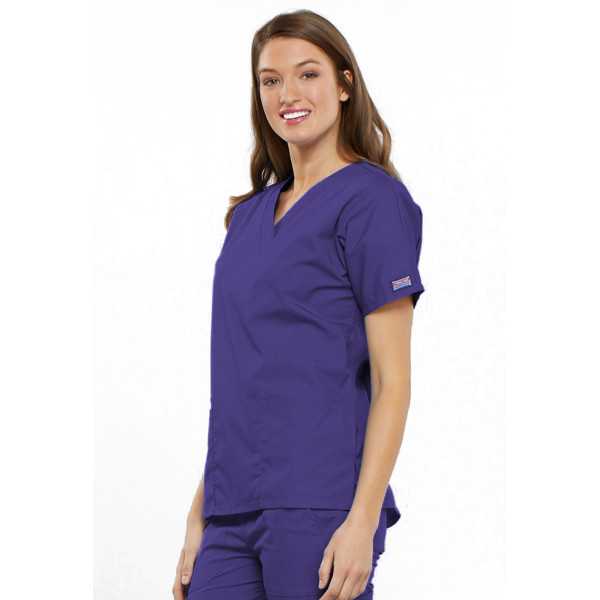 Blouse médicale Femme, 2 poches, Cherokee Workwear Originals (4700) grappe face
