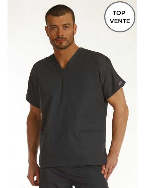 Blouse médicale Homme, 2 poches, Cherokee Workwear Originals (4700) vue top vente